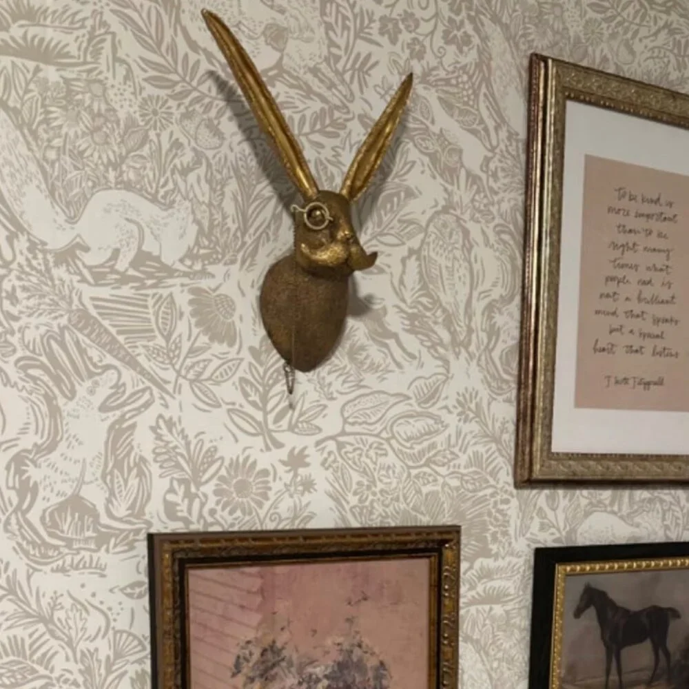 Rabbit Head Wall Décor – Modern Statement Art